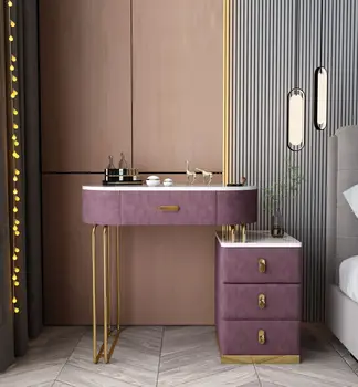 Vse-masivnega lesa, tehnologije krpo skrilavca toaletno mizico preprost spalnica sodobne majhnih ličila tabela