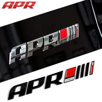 3D ABS APR Fazi III 3+ Zadaj Prtljažnik Značko Emblem Nalepke, Nalepke Za VW GOLF Audi R8 RS A3 A4 V5