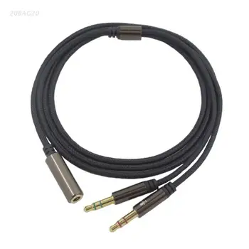 2 v 1 Slušalke, Line Universal Audio-Razširiti Adapter Kabel -hyperX Cloud II/Alfa-//Cloud Slušalke