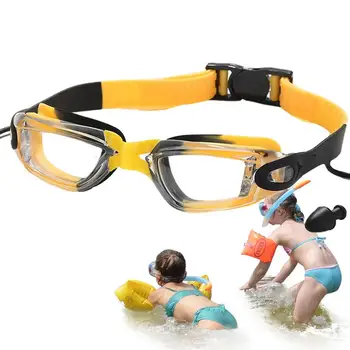 Anti Meglo Plavati Očala Nepremočljiva Anti-Fog Bazen Očala S Čepi Za Ušesa Brez Puščanja Vode High Definition Elastični Trak Plavanje