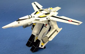 Letala Skelet Št 1. Borec 3D Papir Model DIY Igrača