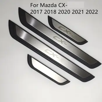 Za Mazda CX-5 2020 CX 5 2019 CX5 2018 Vrata Polico Kritje Pedal trim Auto Dodatki Izvažajo trakovi Zaščitnik Avto Nalepke Styling