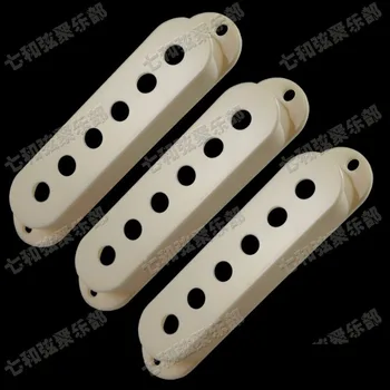 3 kos Ivory white Električna Kitara Single Coil Pickup Covers/pokrov/shell/top
