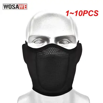 1~10PCS Motocikel Obraz Maska za Dihanje Vlage Wicking Dustproof Windproof Kolesarjenje Toplotne Masko Smučanje Masko