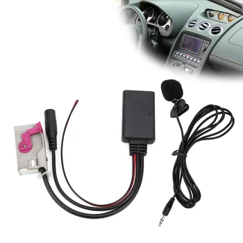 Avto Bluetooth Modul AUXIN Kabel Brezžični Mikrofon Napajalnik, Zamenjava za A3, A4, A6 A8 TT R8 RNSE 32Pin DC12V