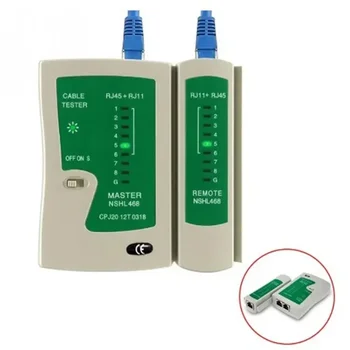Strokovno Omrežni Kabel Tester Orodje RJ11 RJ45 RJ12 CAT5 UTP Ethernet, Internet Daljinsko LAN Kabel Tester Detektor Mreženje
