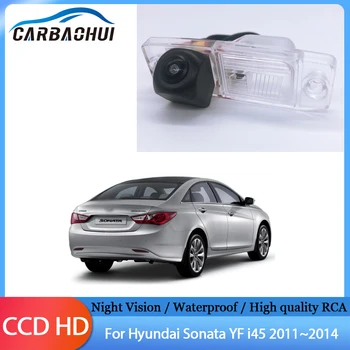 HD Night Vision 1280*720 Fisheye Pogled od Zadaj Kamero Avto Vozil Vzvratno Parkiranje Pribor Za Hyundai Sonata YF i45 2011~2014