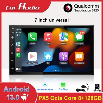 Qualcomm Snapdragon Android 13 Avto Multimedijski Predvajalnik Za Univerzalno 7 Palčni Zaslon na Dotik Radio, GPS Carplay Auto 4G DSP glavne enote
