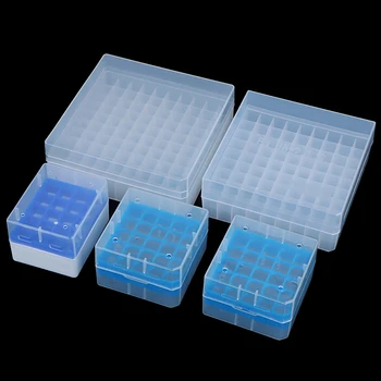 Plastično Epruveto, Imetnik Centrifugirke Rack Škatle S Pokrovom Centrifugalni Cev Podporo Laboratorijski Material