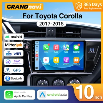 Android 11 Za Toyota Corolla 11 Auris E180 2017 2018 Avto Radio Večpredstavnostna GPS Navi Stereo Brezžična Carplay Android Auto WIFI